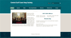 Desktop Screenshot of gulfcoastharps.com